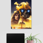 Bumblebee Love | Transformer Movie | Hollywood Movie Poster - A3